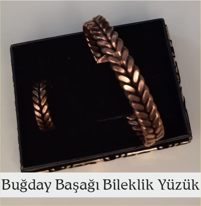 Buğday Başağı Bileklik Yüzük