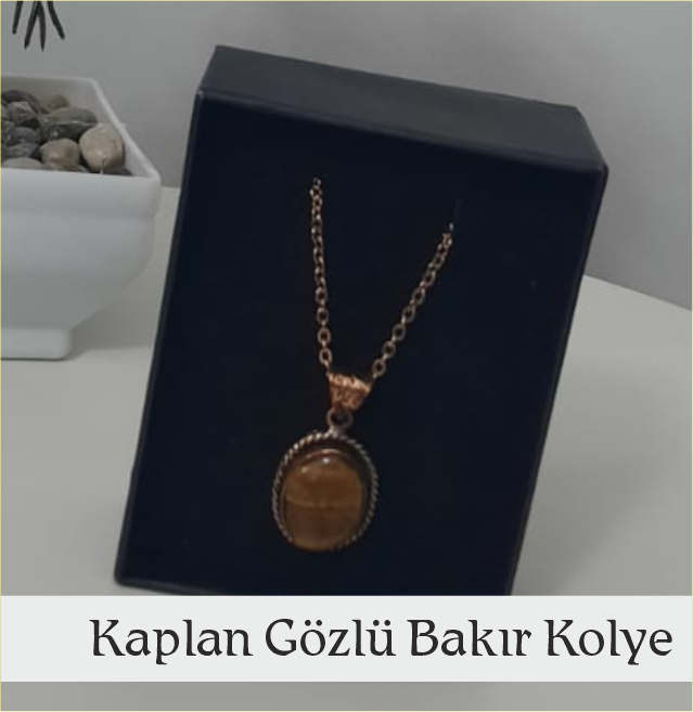 Kaplan Gözlü Kolye