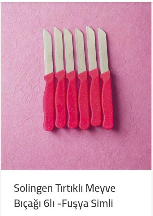 Tırtıklı Meyve Bıçağı 6lı