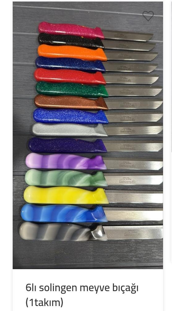 6 lı Solingen Meyve Bıçağı