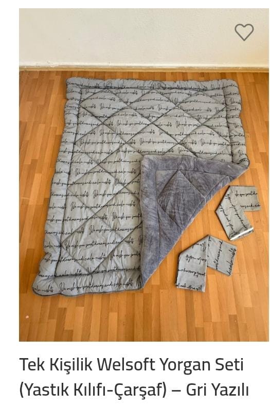 Tek Kişilik Yorgan Seti