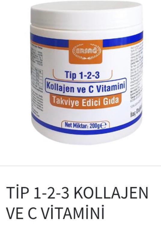 Kollajen ve C Vitamini