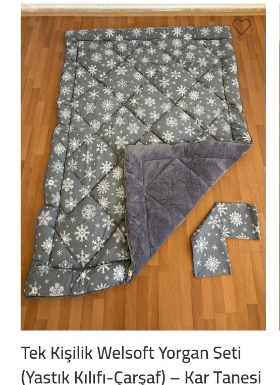 Tek Kişilik Yorgan Seti